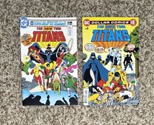 New Teen Titans #1 facsimile + #2 dollar comics reprint * 1st Deathstroke 1980 picture