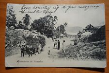ox-cart, surroundings of Acapulco MEXICO p/u 1910 postcard picture