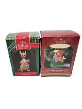 Hallmark Keepsake Ornament Lot Of 2 Winnie The Pooh Collection B51 picture
