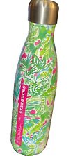 Starbucks Swell Lilly Pulitzer Stainless Steel Water Bottle Palm Beach Jungle 17 picture