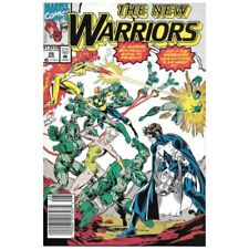 New Warriors (1990 series) #26 Newsstand in VF minus cond. Marvel comics [s