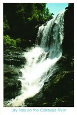 View of Dry Falls on the Callasaja River, Highlands, North Carolina Postcard picture