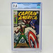 CAPTAIN AMERICA #117  CGC 7.5  OW/W PAGES (1969) FALCON'S 1st APPEARANCE picture