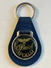 VINTAGE 🇺🇸 1970s BUICK “ APOLLO”KEYRING/FOB/ LEATHER /METAL👀 LQQK 👀 picture