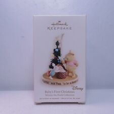 2007 Hallmark Keepsake Disney Baby's First Christmas Winnie The Pooh Ornament picture