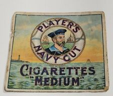 RARE Vintage Players Navy Cut Cigarette Advertising - Cardboard Card picture