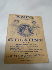 1  Vintage KNOX Sparkling GELATINE Envelope picture