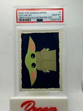2020 The Mandalorian Journey of the Child Illustrated 1 COLLAR UP PSA 10 picture