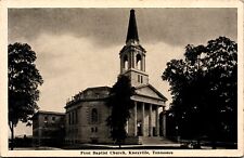 Postcard Knoxville Tennessee - First Baptist Church picture