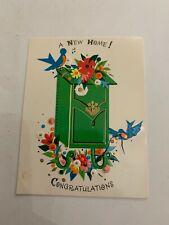 Vintage c.1950's New Home Greeting Card  picture