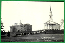 When Chapel is Over MIDDLEBURY COLLEGE Vermont VINTAGE PHOTO PC. USED 4718 picture