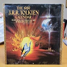 Vintage 1989 JRR Tolkien Lord of the Rings Calendar, Roger Garland - NEW SEALED picture