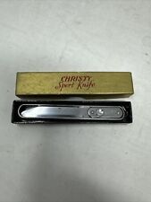 Vintage Christy Co Fremont OH Christy Standard Model Sport Knife picture
