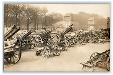 c1915 European Cannons Artillery Guns Military WW1 Germany RPPC Photo Postcard picture