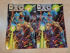 X-O Manowar #0 (1993) Ivory Error & Regular Copy Valiant Comics picture
