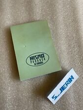 Nismo Old Logo Note Pad Apparel 90s Brochure Catalogue Rare Wheel R32 S13 Horn picture