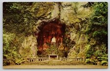 Portland Oregon The Grotto Church Chrome Postcard picture