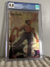 BRZRKR #1 CGC 9.8 3rd Third Printing Edition Foil Cover Dan Mora Keanu Reeves picture