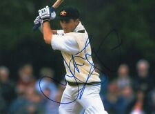 Original Autographed Photo of Former Australian Cricketer Justin Langer picture