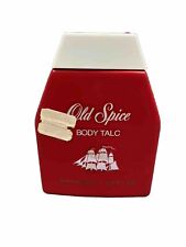 VINTAGE SHULTON OLD SPICE BODY TALC 5oz/150g MADE USA FULL batch picture