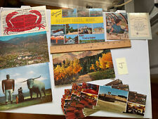 Large Postcards Various Places  “J” Unposted/posted picture