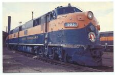 Great Northern Passenger Railroad E7 Train Engine Locomotive 503 Postcard picture