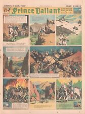 Hal Fosters Prince Valiant Sunday No. 135 - 9/10/1939 Full picture