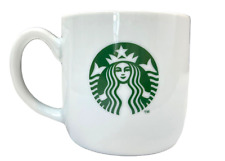 Starbucks Green Siren Logo Made Exclusively For Starbucks White Mug Tea Cup 11oz picture