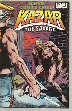 Ka-Zar the Savage #19 1982 Marvel FN picture
