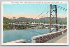 Postcard Bear Mountain Bridge The Bridge Hudson River picture
