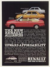 1985 Renault Alliance L Convertible DL Limited Ad picture