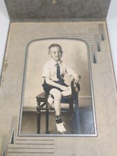 Young School Boy Cute Boy School Photo Sitting Tie Old Photo House Studio picture