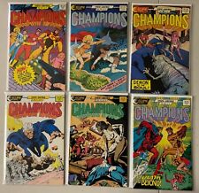 Champions set #1-6 Eclipse (8.0 VF) (1986 to 1987) picture