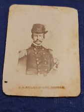Original Civil War Tilton Albumin Photo Union General DAVID HUNTER 1- 13/16