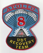Apollo 8 US Navy UDT recovery team NASA space patch picture