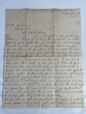 Corinth Mississippi 1915 British Vice Consul Letter Johnston Samual Allerton WOW picture