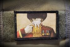 British Redcoat Drinking Beer Morale Patch Tactical Military Army Badg Flag picture