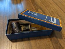 Vintage 1960 Dunhill Pipe 589 F/T Shell Briar Complete Box Warranty Instructions picture