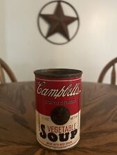 Vintage Campbell’s Vegetable Soup Can picture