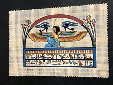 Authentic Hand Painted Ancient Egyptian Papyrus,Replica From Temple walls-8x12” picture