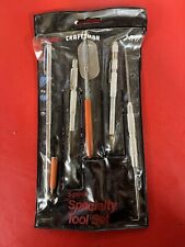Vtg SEARS/CRAFTSMAN 5-Piece Specialty Tool Set w/Scriber & Inspection Mirror USA picture