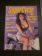 Supercycle Magazine January 1990 Motorcycle Vintage  Bagged  picture