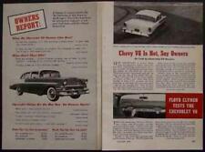 1956 Chevy V8 Bel Air Vintage Road Test & Owners Report picture