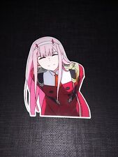 Zero Two Darling in the Franxx Glossy Sticker Anime Waterproof picture