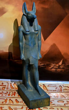 Statue of god Anubis, the god of death among the ancient Egyptians BC _ Antiques picture