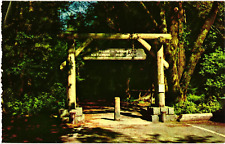 Postcard Gateway to Muir Woods National Monument, Mill Valley California picture