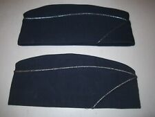 2 VTG U.S. AIR FORCE HATS - FLIGHT ACE SIZE 7 & U.S.A.F. NO.40 SIZE 6 7/8