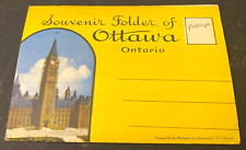 Souvenir Folder of Ottawa OntarioCanada 16 views UnPosted 1949 picture