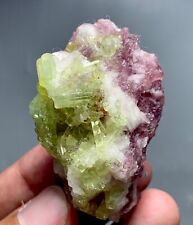 275 Carat Tourmaline Crystal With Lepidolite Mica Specimen From Afghanistan picture