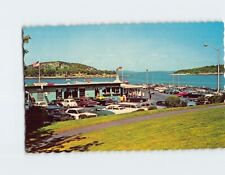 Postcard Frenchman's Bay Pier Bar Harbor Maine USA picture